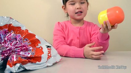 Disney Princess Giant Kinder Surprise Egg unboxing ( Easter Egg Edition)