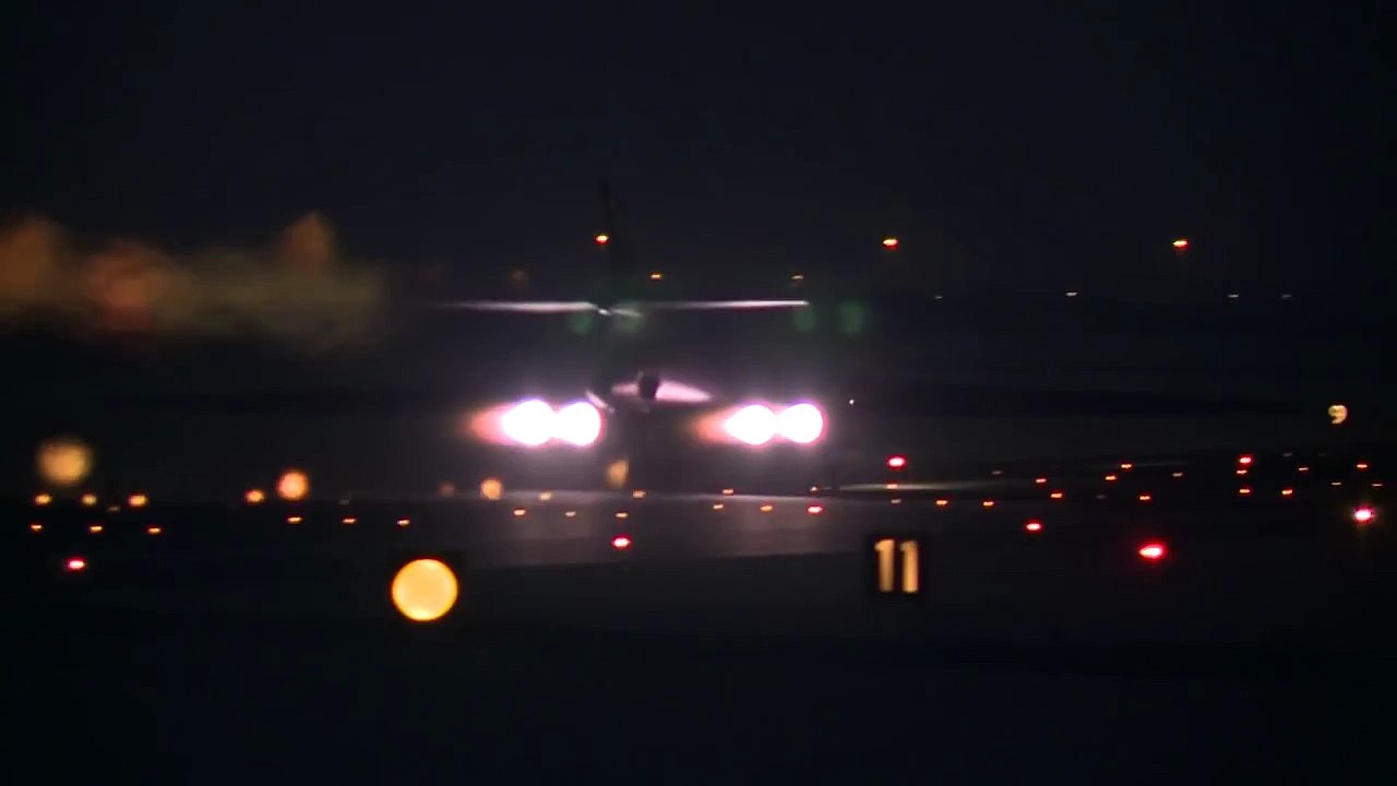 B 1 Lancer Night & Day Full Afterburner Takeoff