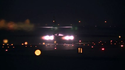 B 1 Lancer Night & Day Full Afterburner Takeoff