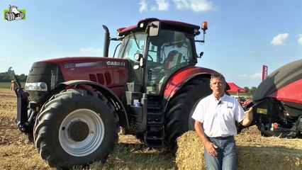 Demo nieuwe Case IH Axial Flow 8240 en 7140 X Flow in België Trekkerweb