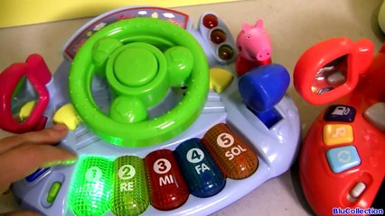 Drive Lightning McQueen Car Piano Driver with Lights n Sounds - Juguete Chofer Volante Musical