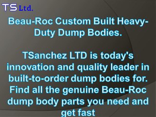 Beau-Roc Custom Built Heavy-Duty Dump Bodies