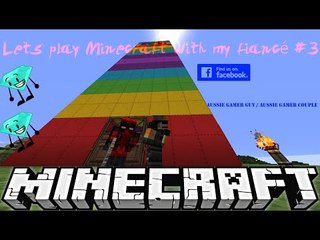 Lets play Minecraft with my fiancé #3