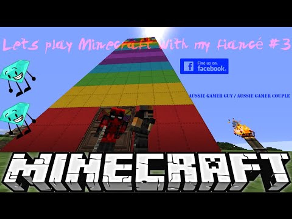 Lets play Minecraft with my fiancé #3