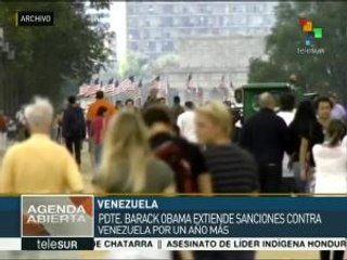 EE.UU. extiende sanciones contra Venezuela por otro año