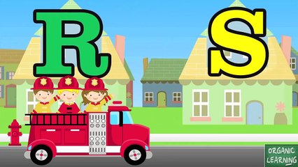 ABC Firetruck Song for Children Fire Truck Lullaby & Nursery Rhyme in 1080 HD