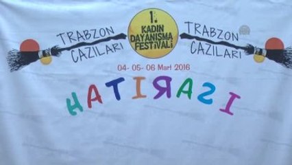 Trabzon'da 1. Kadın Festivali Düzenlendi