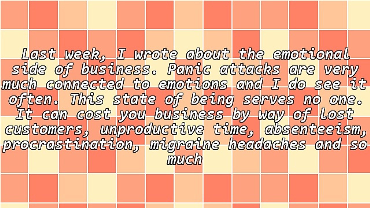 3 Steps to Avoiding a Panic Attack!