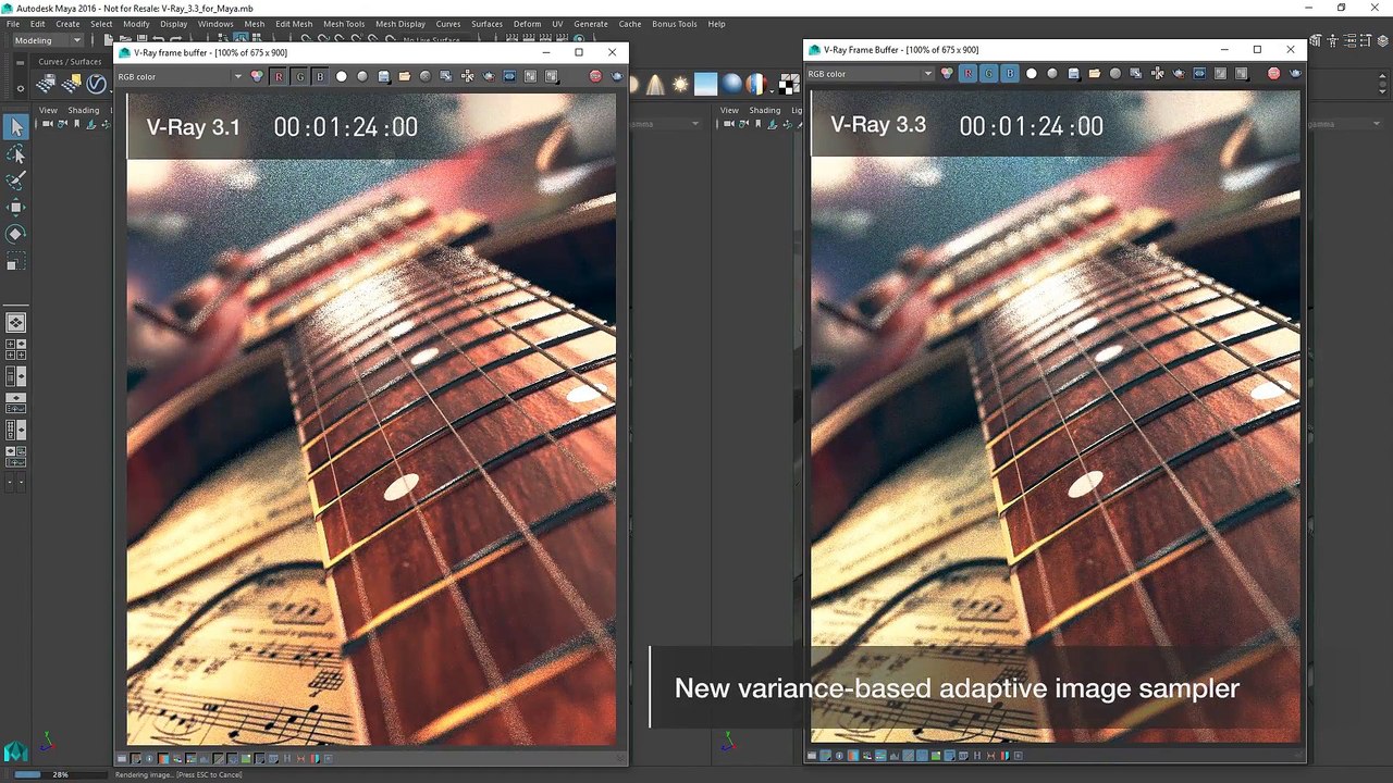 V-Ray 3.3 for Autodesk Maya