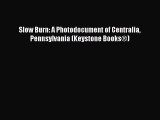 [Download PDF] Slow Burn: A Photodocument of Centralia Pennsylvania (Keystone Books®)  Full