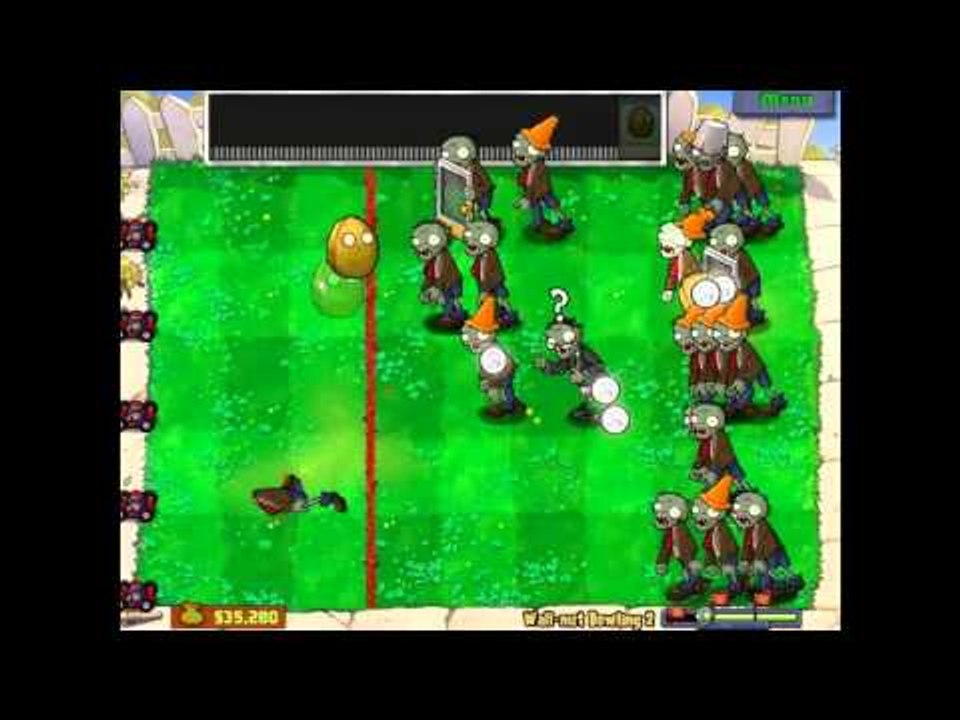 Plants vs. zombies: WallNut Bowling 2 Minigame...