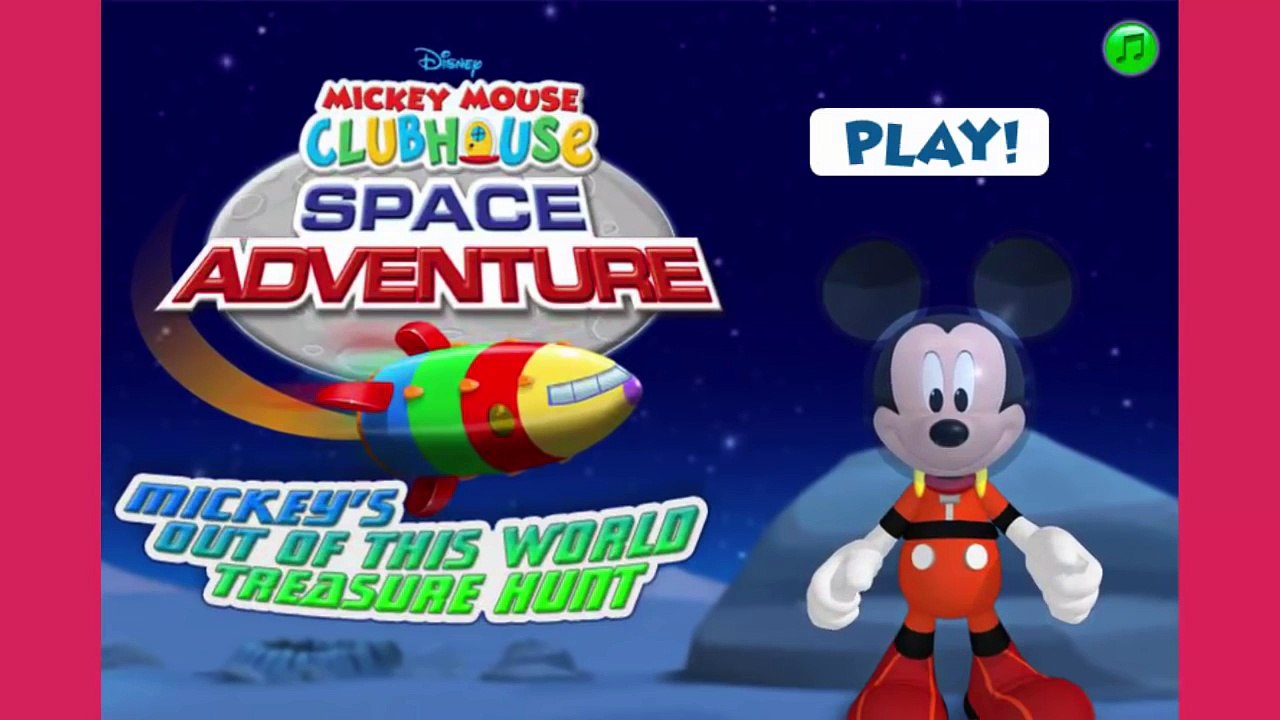 Mickey Mouse Clubhouse Full Episodes Games TV - Mickeys Out of This World Treasure Hunt