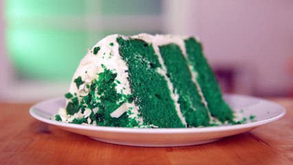 Red Velvet Cake Goes Green For St. Paddy's Day