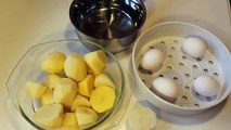 Как сварить картошку в мультиварке редмонд, вкусный вареный картофель с яйцами