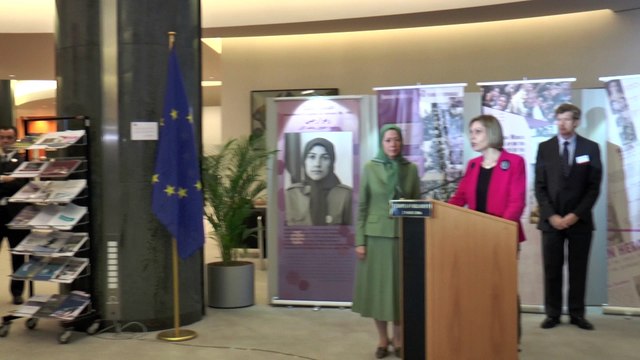 Ms. Rajavi did express her hopes that this parliamentary meeting would send a clear message to the Rouhani regime that