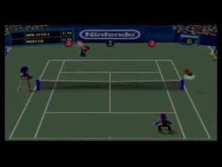 Mario Tennis: Singles Playthrough #1: Mushroom and Flower Cup
