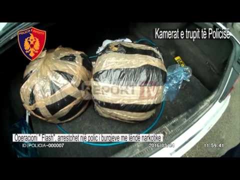 Report TV - Shpërndanin drogë në Farkë, kapen 2 persona mes tyre polici i burgjeve
