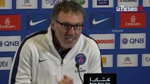 Avant le match PSG-Montpellier, Blanc refuse d'évoquer Chelsea