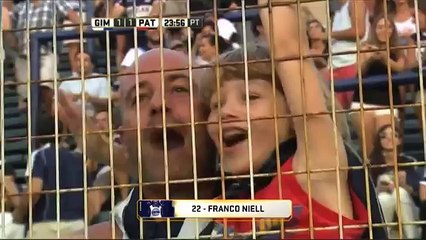 Gol de Niell. Gimnasia 1 - Patronato 1. Fecha 2. Primera División 2016