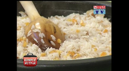 PORTAKAL KABUKLU PİLAV