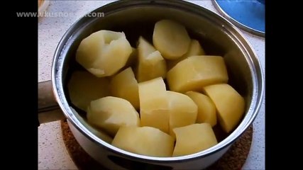 Картофельное пюре с яйцом