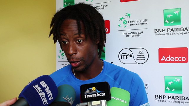 Coupe Davis 2016 - Gaël Monfils : Avec Yannick Noah, on a kiffé