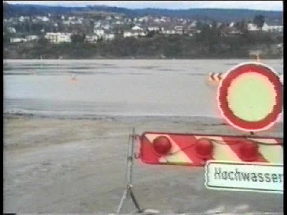 Jahrhunderthochwasser Weihnachten 1993 in Andernach