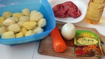 Картошка с фрикадельками в мультиварке Редмонд, как приготовить тушеную картошку с фрикадельками
