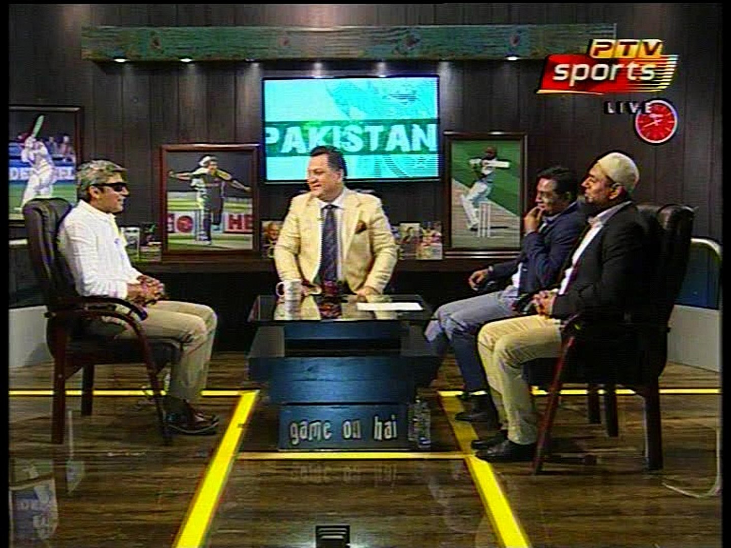 Ajay JADEJA Winding up the program on PTV Sports