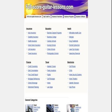 Guitar Lessons & Instruction
