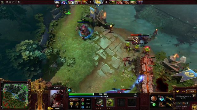 Dota 2 Stream Na`Vi Dendi - Pudge (Gameplay)