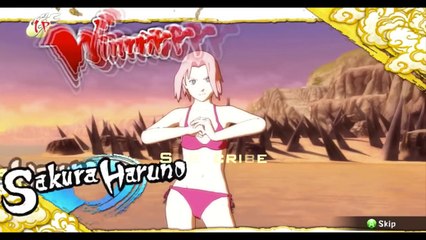 Naruto Ultimate Ninja Storm Revolution Bikini DLC + New Gameplay Artwork
