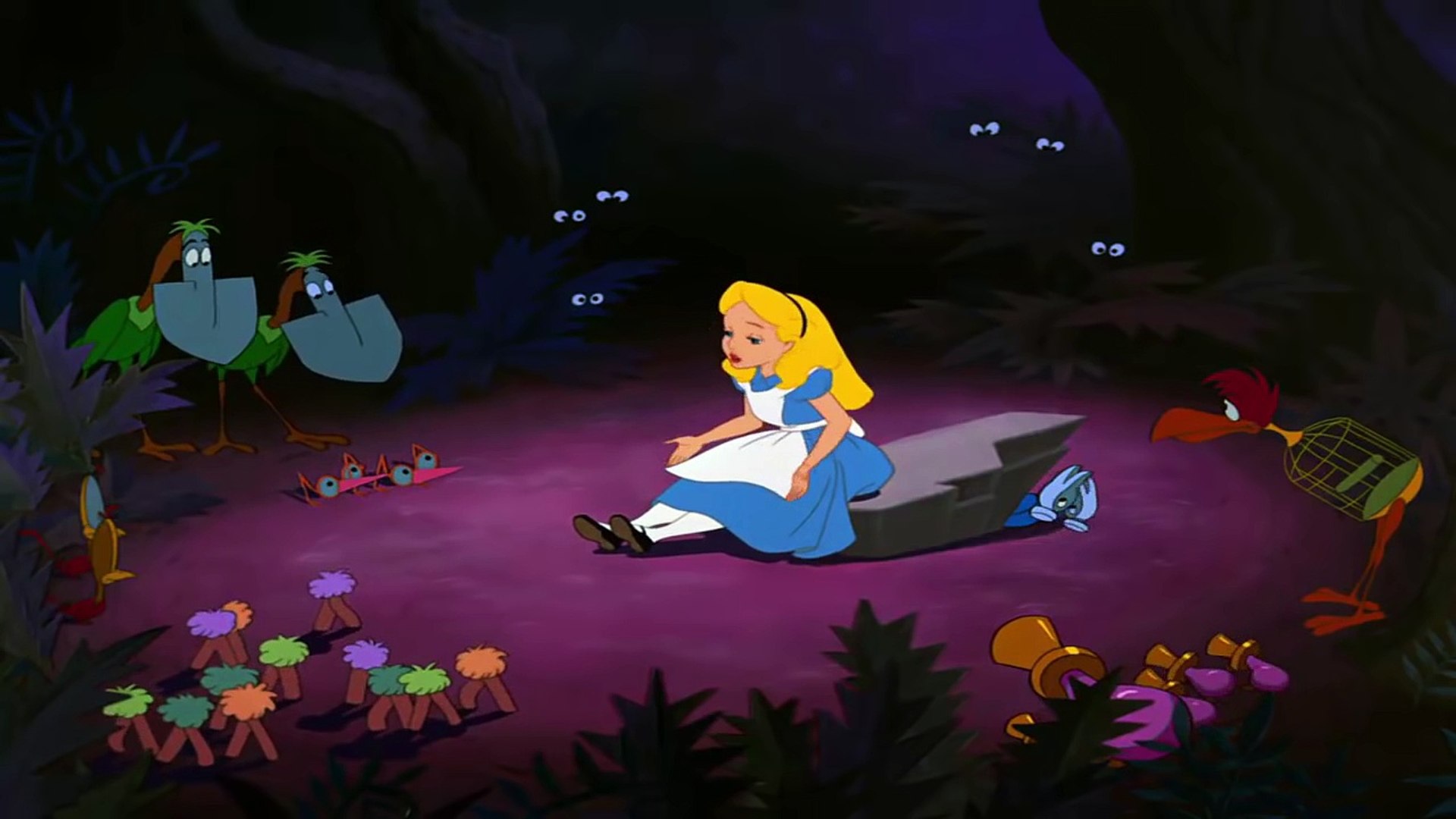 Alice In Wonderland - Alice meets the Cheshire Cat again HD – Видео  Dailymotion