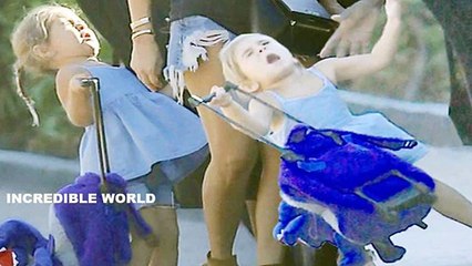 Penelope Disick Gets SLAMMED In The Face With A Car Door!!!!