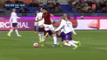 Mohamed Salah Fantastic CHANCE ROMA 0-0 Fiorentina
