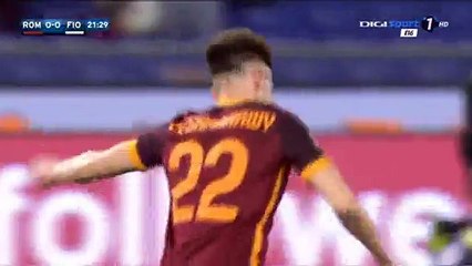Stephan El Shaarawy Goal HD - AS Roma vs Fiorentina 1-0