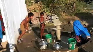 Public water pump, Rajathstan State, India