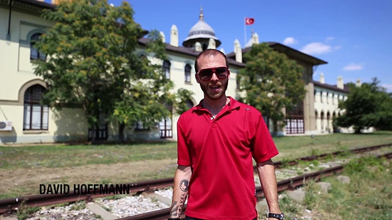 Old Train Station in Karaagac, Turkey