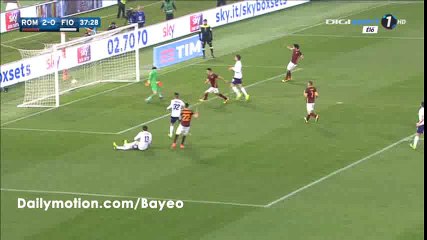 Diego Perotti Goal HD - AS Roma 3-0 Fiorentina - 04-03-2016