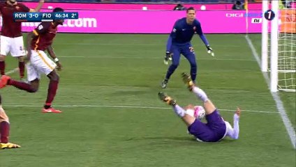 Josip Ilicic Goal HD - AS Roma 3-1 Fiorentina - 04-03-2016