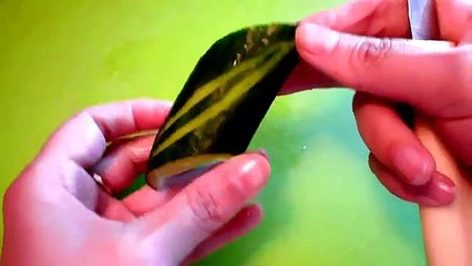 Листья из огурца! The leaves of cucumber!