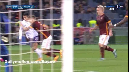 Josip Ilicic Goal HD - AS Roma 3-1 Fiorentina - 04-03-2016
