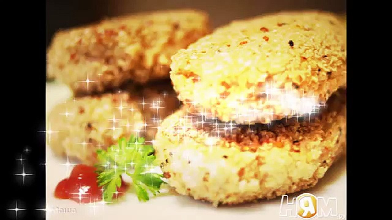 Мясные котлеты с кабачком Пошаговый рецепт