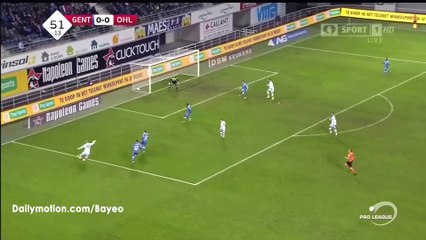 Leandro Trossard Goal HD - Gent 0-1 Leuven - 04-03-2016 Jupiler League