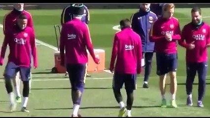 Quand Suarez et Neymar font la misère à Mascherano