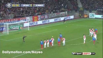 Julien Feret Goal HD - Caen 1-1 Monaco - 04-03-2016