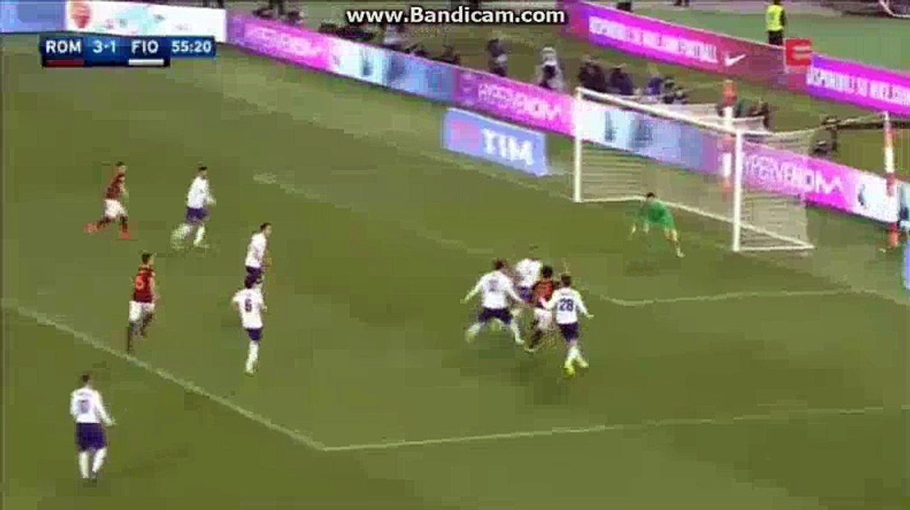 Mohamed Salah Fantastic SKILLS Roma 3-1 Fiorentina Serie A