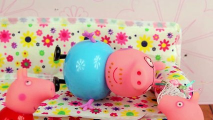 Пеппа У Мамы Свинки появились малыши игрушки игры для детей на русском