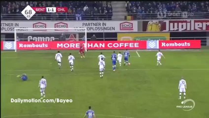 Mbark Boussoufa Goal HD - Gent 1-1 Leuven - 04-03-2016 Jupiler League 1080p