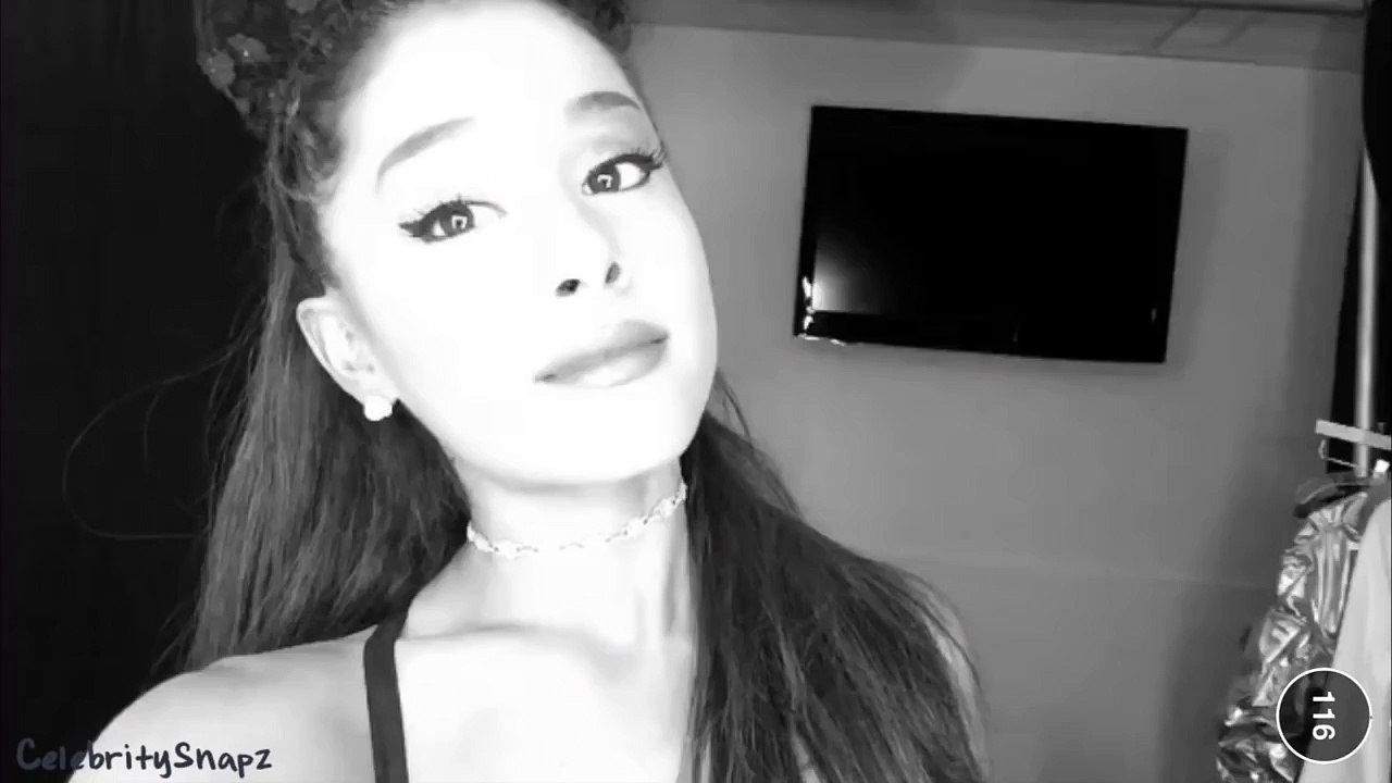 Ariana Grande singing Womanizer (Britney Spears cover)